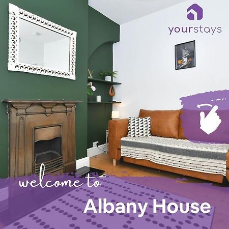 Albany House, Superb Townhouse, Gorgeous Design, Heart Of Newcastle-Under-Lyme Villa Stoke-on-Trent Eksteriør bilde